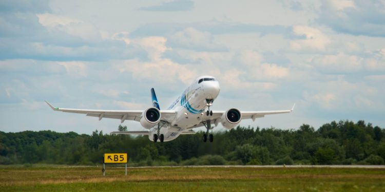 Airbus A220-300 EgyptAir
