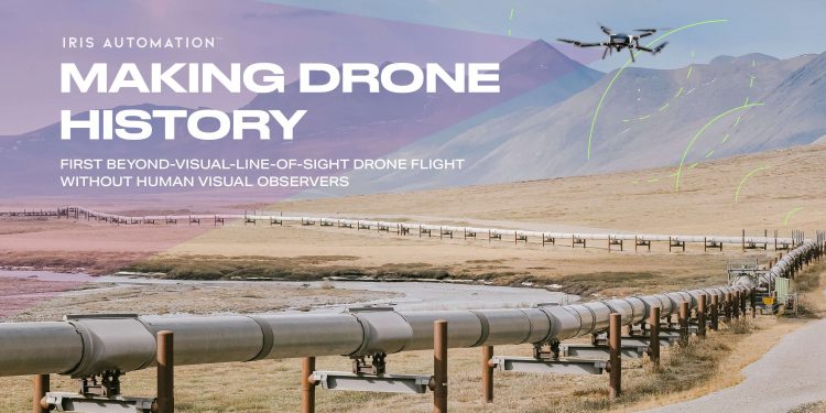 Prueba de dron BVLOS en Alaska