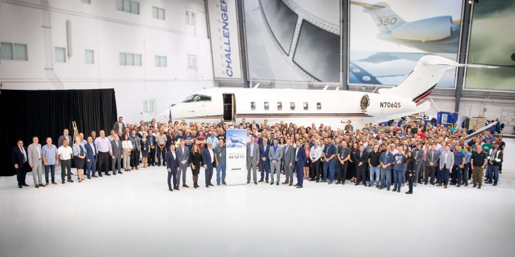 Bombardier entrega el Challenger número 100 a NetJets.
