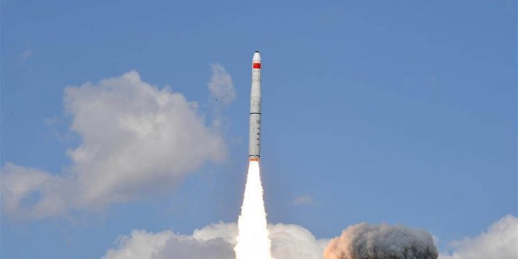 Cinco satélites chinos
