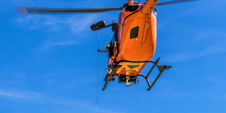 Helicoptero salvamento