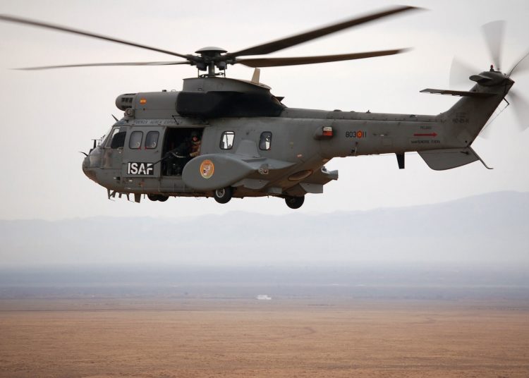 Superpuma del Ejército del Aire
