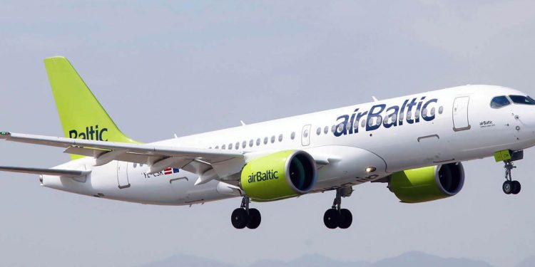 A220-300 de AirBaltic