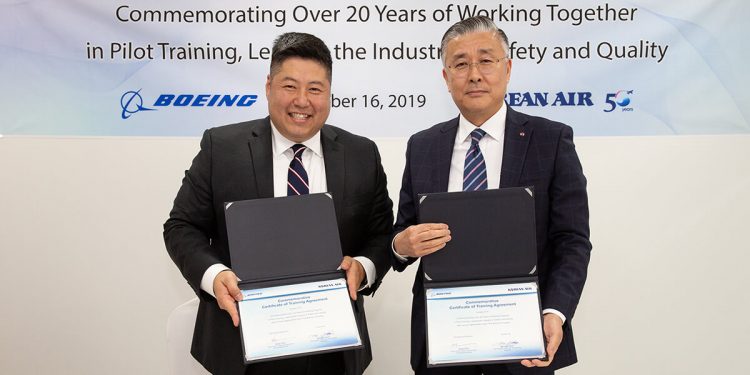 Acuerdo entre Korean y Boeing