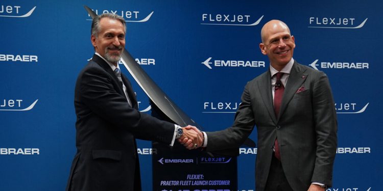 Acuerdo entre Embraer y Flexjet