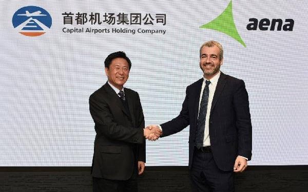 Acuerdo de cooperación entre Aena y Capital Airports Holding