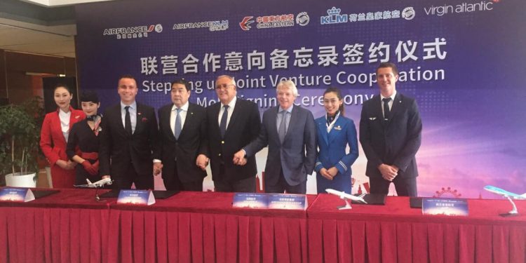 AirFrance-KLM, China Eastern y Virgin