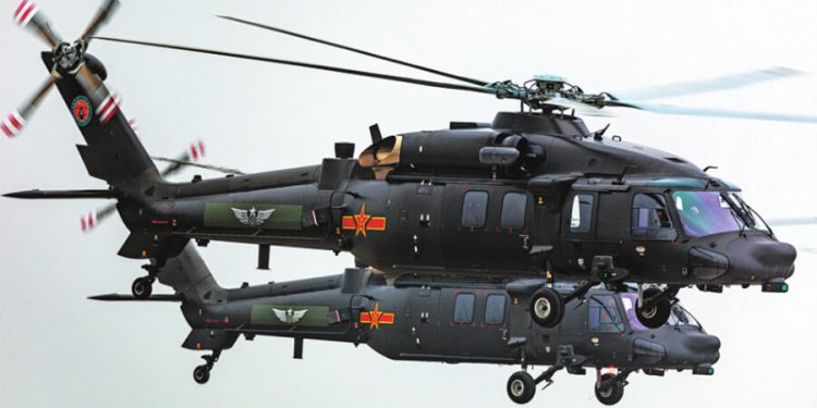 Helicóptero chino