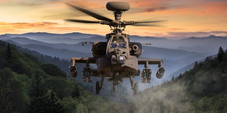 Helicóptero Apache AH-64E