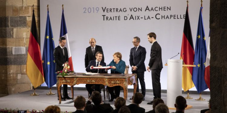 Macron y Merkel