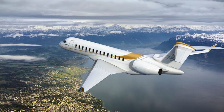 Un Global 7500 de Bombardier