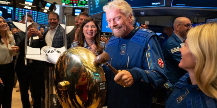 Virgin Galactic entra en Bolsa