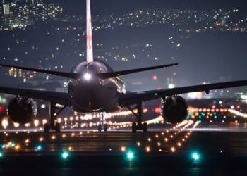 Avión en pista
