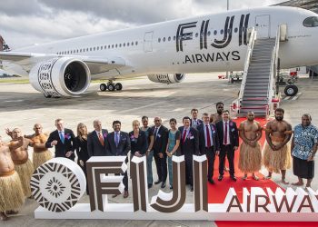 Primer A350-900 entrregado a Fiji Airways
