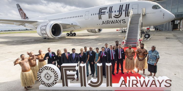 Primer A350-900 entrregado a Fiji Airways