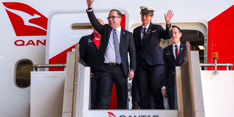 Qantas completa un vuelo sin escalas entre Londres y Sidney