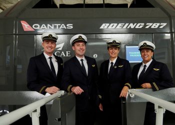 Simulacro vuelo Qantas