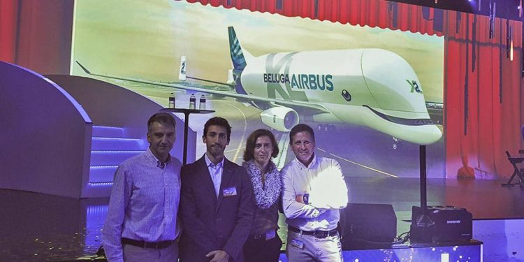 Aciturri participa en la entrega del Beluga XL