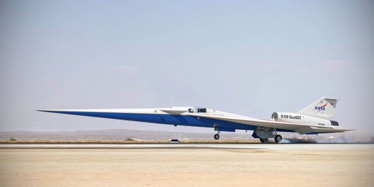 Avión supersónico de la Nasa