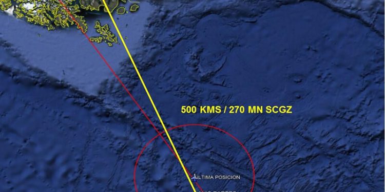 Hallados restos del Hércules siniestrado