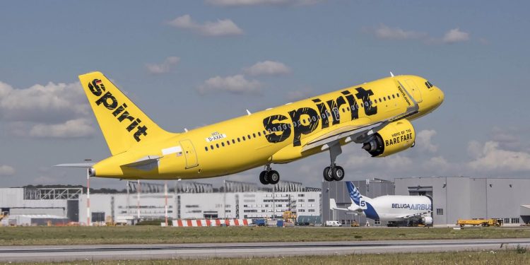 El A320neo de Spirit Airlines