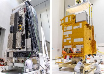 Arianespace y dos satélites