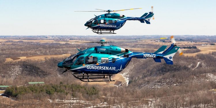 EC145e de Metro Aviation