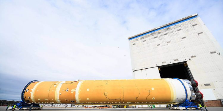 La Nasa prepara el SLS