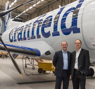 Nuevo avión de la Universidad de Cranfield