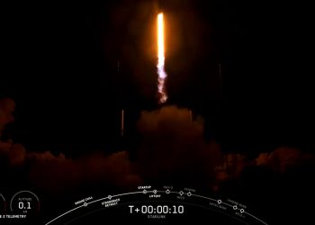 Lanzamiento del Starlink de SpaceX