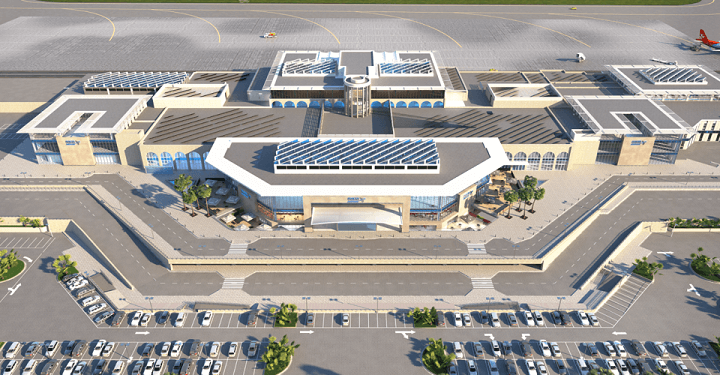 Expansión de la terminal del aeropuerto de Malta