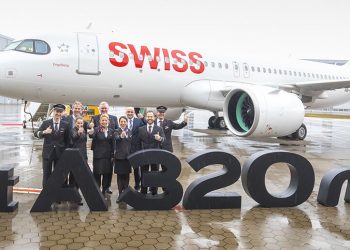Primer A320neo de Swiss International Air Lines