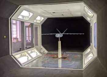 El DAX19, de Dante Aeronautical, en el túnel de viento