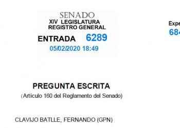 preguntas senador