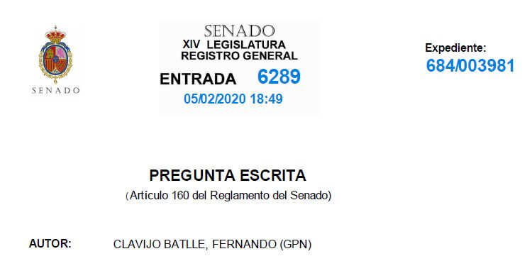 preguntas senador