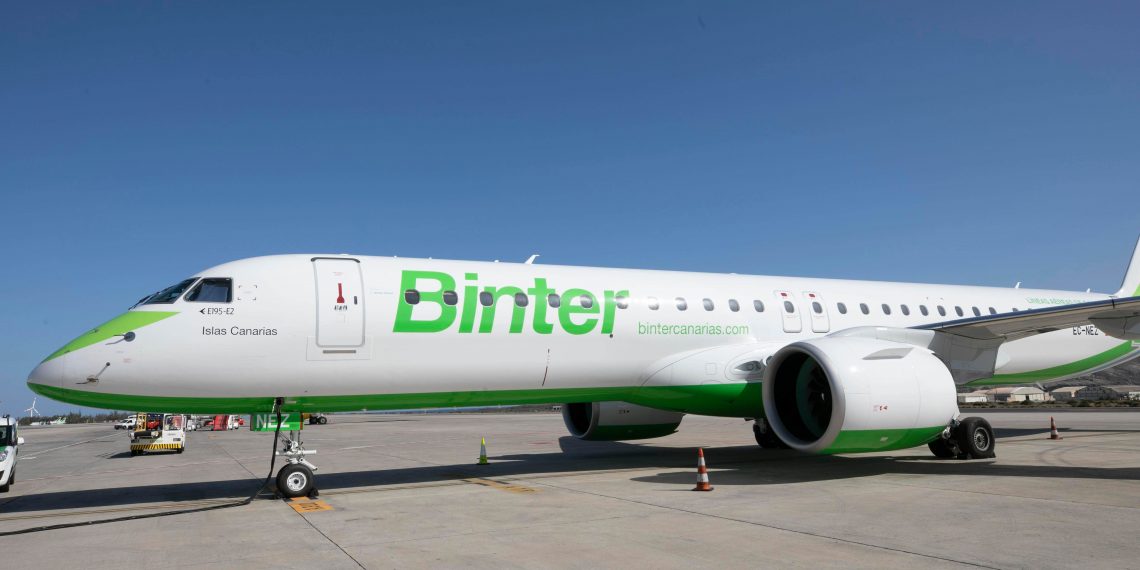 Binter encarga seis nuevos E195-E2 a Embraer - Actualidad Aeroespacial