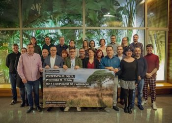 Manifiesto de Barcelona contra la tercera pista del aeropuerto