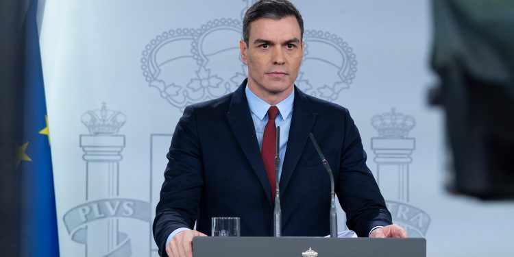 El presidente Pedro Sánchez
