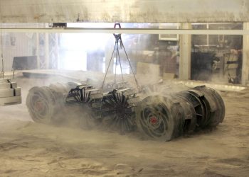 Robot excavador de la Nasa