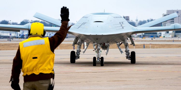 Un Boeing MQ-25
