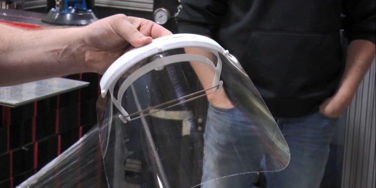 Mascarillas fabricadas por Boeing