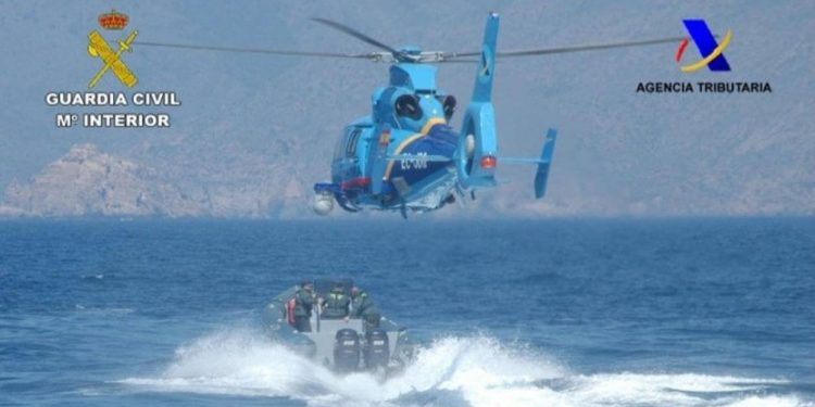 Helicóptero de la Agencia Tributaria