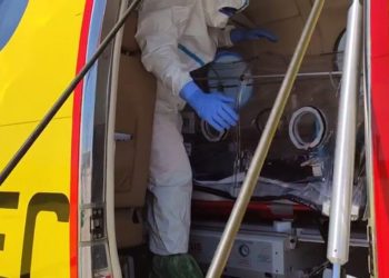 Primer traslado de un avión con cápsula de Eliance