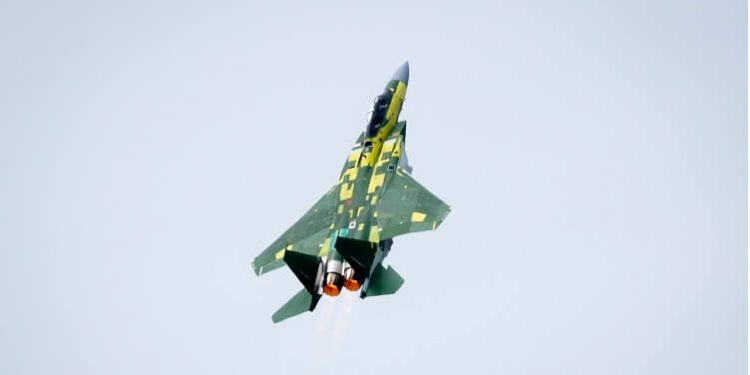 Primer vuelo del F-15QA