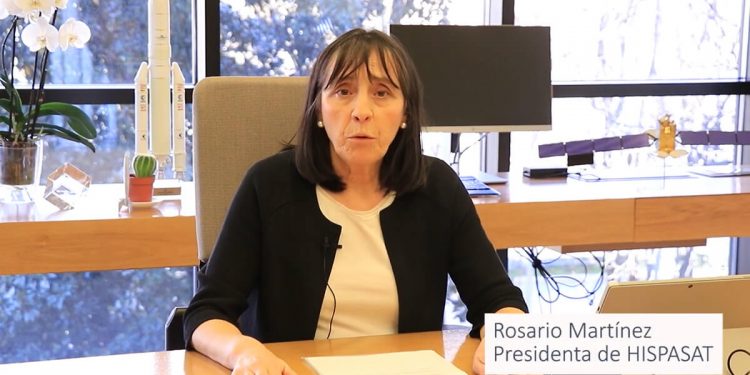 Rosario Martínez, presidenta de Hispasat
