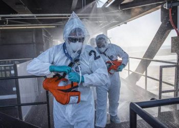 Simulacro de emergencia de la Nasa y SpaceX