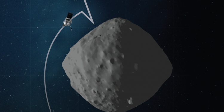 La Nasa ensaya el descenso de una nave espacial sobre un asteroide