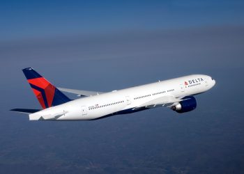 Un B777 de Delta Airlines