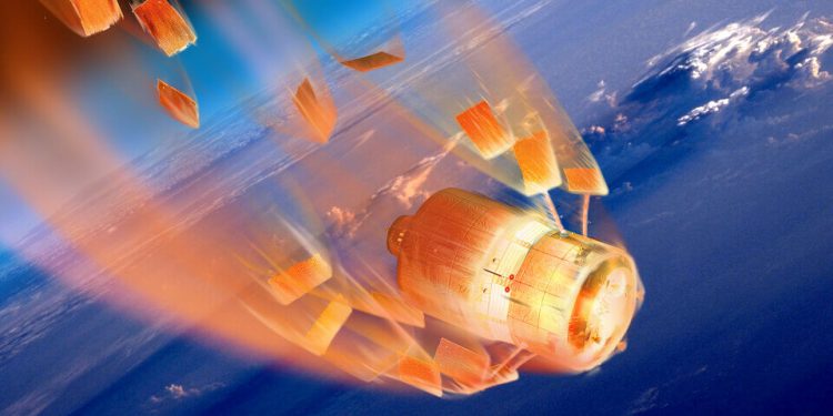 La ESA apoya un estudio de Airbus que explora el control de reingreso a la Tierra de naves espaciales