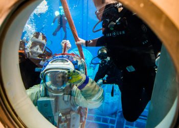 Pruebas de inmersión en Roscosmos
